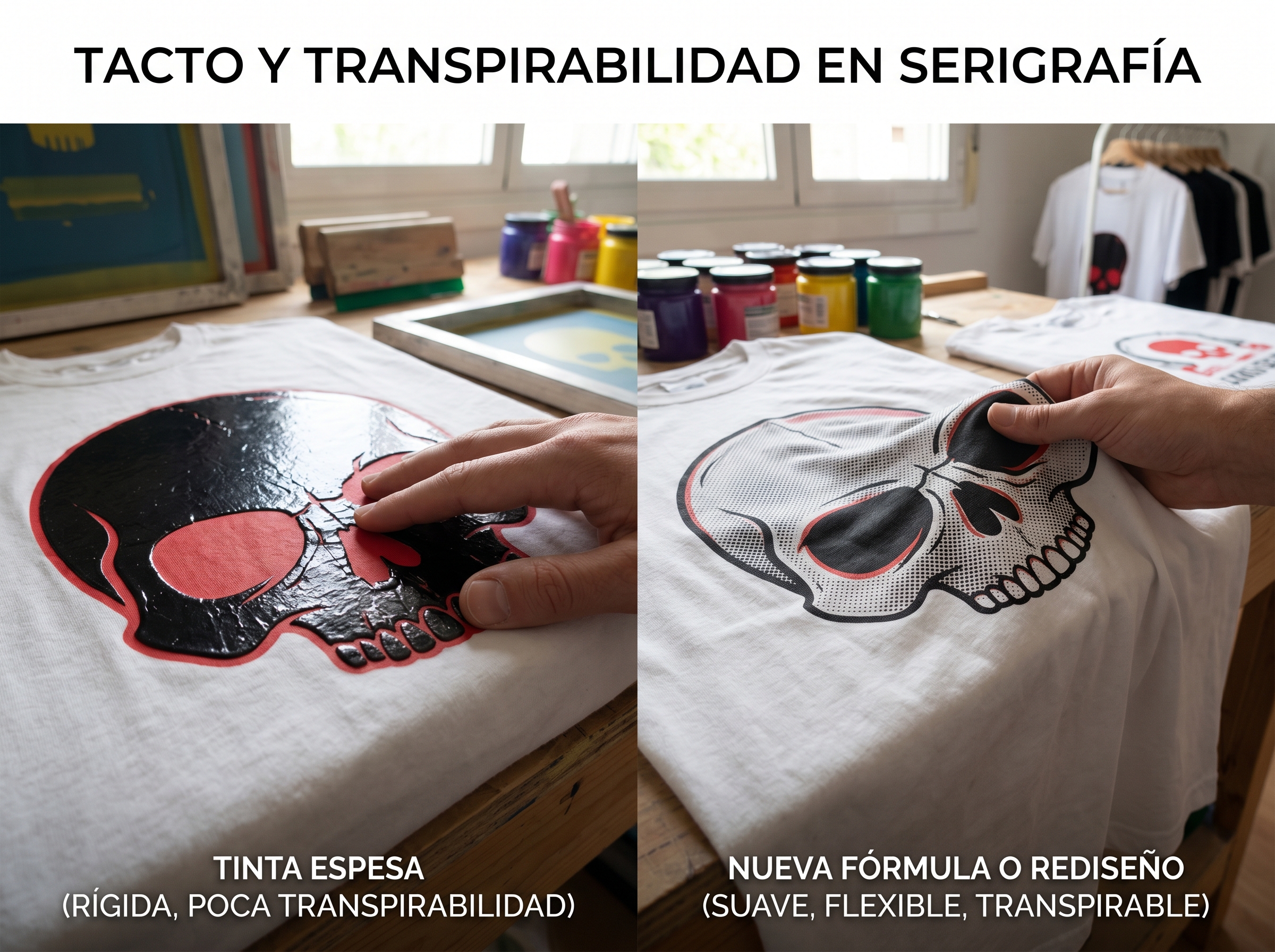 Tacto y transpiración